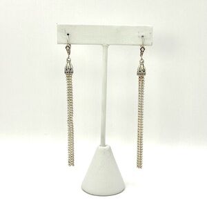 Lagos Sterling Silver Tassel Earrings